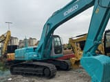2020 Kobelco SK200 crawler excavator side view