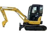 2022 Komatsu 35MR mini excavator, side view