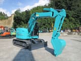 2023 Kobelco SK80UR-6E mini excavator, side view