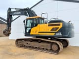 2022 Hyundai HX300AL crawler excavator, side view