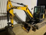 2012 Bobcat E50 mini excavator side view