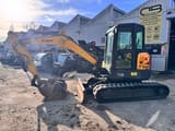 2013 Bobcat E50 mini excavator, side view