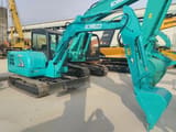 2020 Kobelco SK60-8 mini excavator, side view