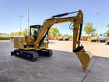 2018 Caterpillar 306E2 mini excavator, side view