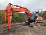 2017 Hitachi ZX350LC-6 crawler excavator, side view