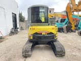 2020 Yanmar VIO55 mini excavator rear view