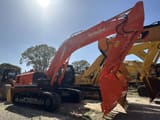 2024 Hitachi ZX350H-5G crawler excavator, side view
