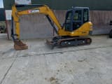 2022 XCMG XE60DA crawler excavator side view