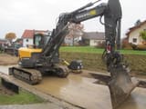 2019 Volvo ECR88D mini excavator, side view