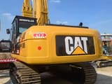 2013 Caterpillar 330D crawler excavator, rear three-quarter view