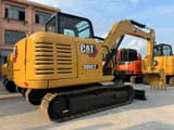 2024 Caterpillar 306E2 crawler excavator rear three-quarter view