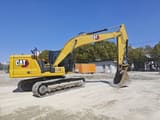 Caterpillar 320GC crawler excavator, side view