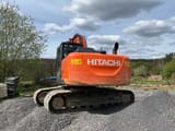 2014 Hitachi 180 LCN crawler excavator, rear view