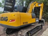 2021 XCMG XE150DA mini excavator, rear three-quarter view