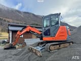 2014 Hitachi ZX65USB-5A crawler excavator, side view