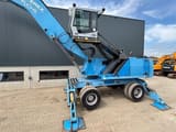 2008 Fuchs MHL380 material handler, side view