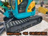 2022 Kubota U55 mini excavator side view