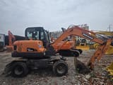 2018 Doosan DX60W wheel excavator side view