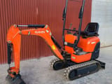 2015 Kubota K008-3 mini excavator, side view