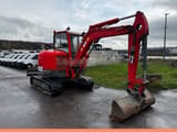 2014 Wacker Neuson 50Z3 mini excavator, side view
