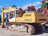 2001 Liebherr R944 VH demolition excavator, rear three-quarter view