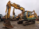 2007 Liebherr R 317 LITRONIC crawler excavator, front three-quarter view