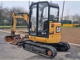 2019 Caterpillar 302.7DCR crawler excavator, side view