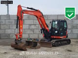 2022 Kubota KX080-4A2 mini excavator side view