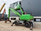 2019 Sennebogen 818M E material handler, side profile view
