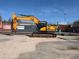 2019 Hyundai HX380 crawler excavator, side view