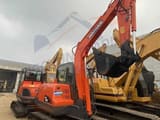 2018 Doosan DX60 crawler excavator, side view