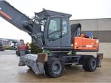 2014 Atlas 350MH wheel excavator side view