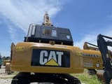 2023 Caterpillar 329D crawler excavator, rear view