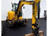 2013 Caterpillar 305.5E mini excavator, front three-quarter view