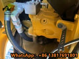 2022 Caterpillar 307E2 mini excavator hydraulic pump detail