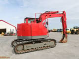 2014 Hyundai R145LCR crawler excavator, rear three-quarter view