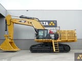 2014 Caterpillar 390FLME crawler excavator side view