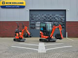 2026 Kubota KX019-4 mini excavator, front three-quarter view