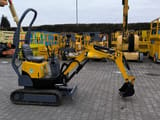 2019 Yanmar SV08–1A(S) mini excavator, side view