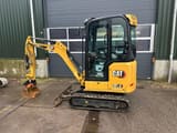 2021 Caterpillar 301.8 mini excavator, side view
