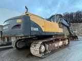 2007 Volvo EC460BLC crawler excavator, rear three-quarter view
