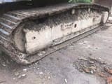 2017 Komatsu PC350-7 crawler excavator track assembly