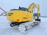 2011 New Holland E215B LC crawler excavator, rear three-quarter view