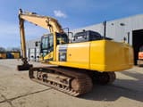 2018 Komatsu PC360LC-11 crawler excavator, rear three-quarter view