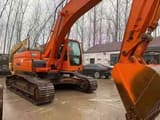 2023 Doosan DX300LC crawler excavator, side view