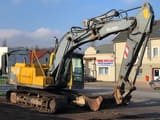 2004 Volvo EC160B NLC crawler excavator, side profile view