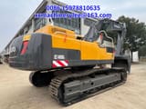 2023 Volvo EC480DL crawler excavator, rear three-quarter view