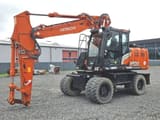 2021 Hitachi ZX180W-7 wheel excavator, side view