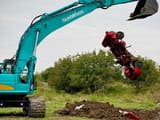 2024 Sunward SWE 335F mini excavator side view