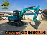 2023 Sunward SWE60E mini excavator, side profile view